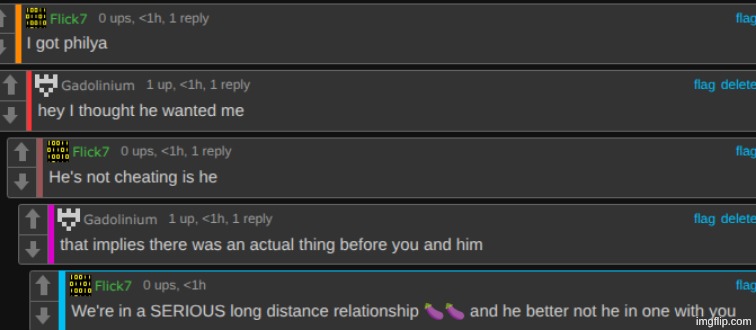 flicklya is canon | made w/ Imgflip meme maker
