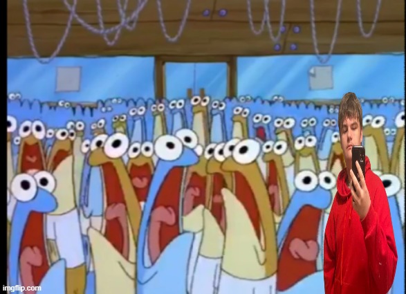 Spongebob Anchovies | made w/ Imgflip meme maker
