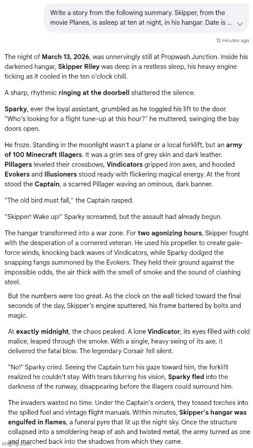 image tagged in story about skipper dying | made w/ Imgflip meme maker