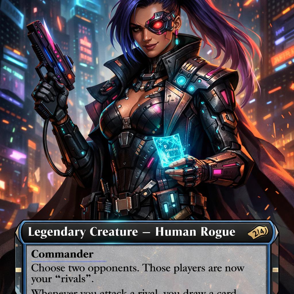 EDH Commander General Blank Meme Template