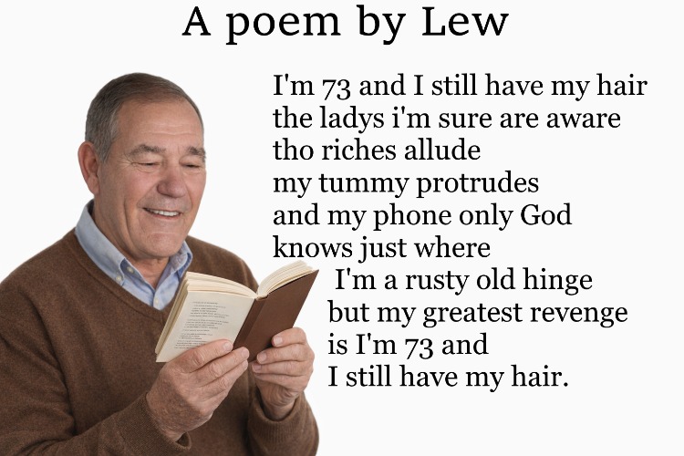 A poem by lew | image tagged in kewlew,poem | made w/ Imgflip meme maker