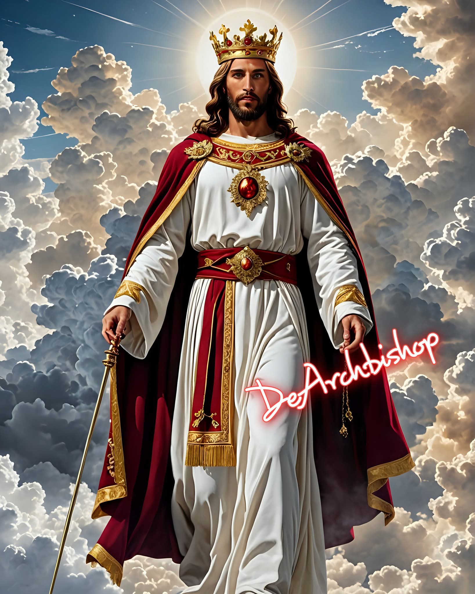 Jesus Crown Blank Meme Template