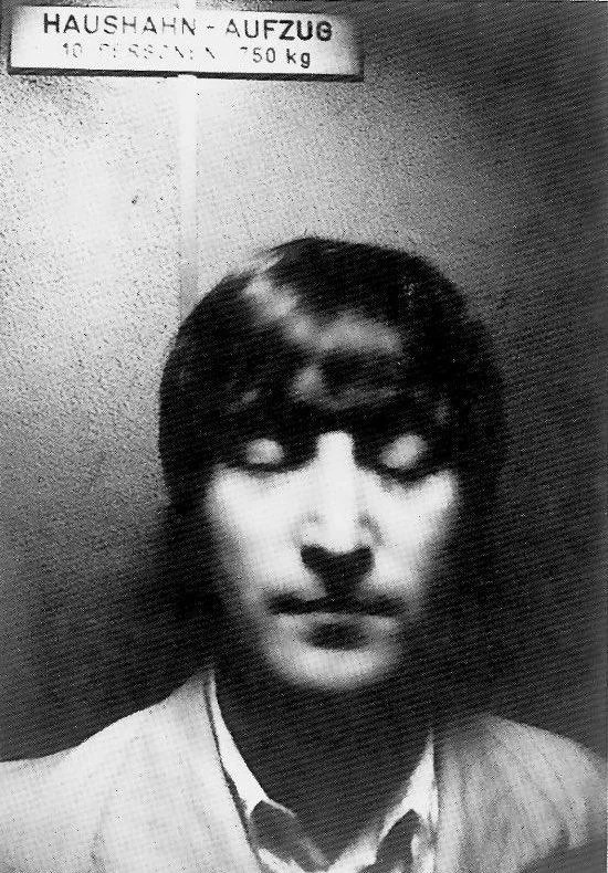 John Lennon Stuck in a Elevator Blank Meme Template