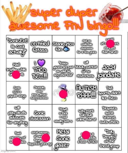 green aura with flies | image tagged in autistic idiot bingo | made w/ Imgflip meme maker