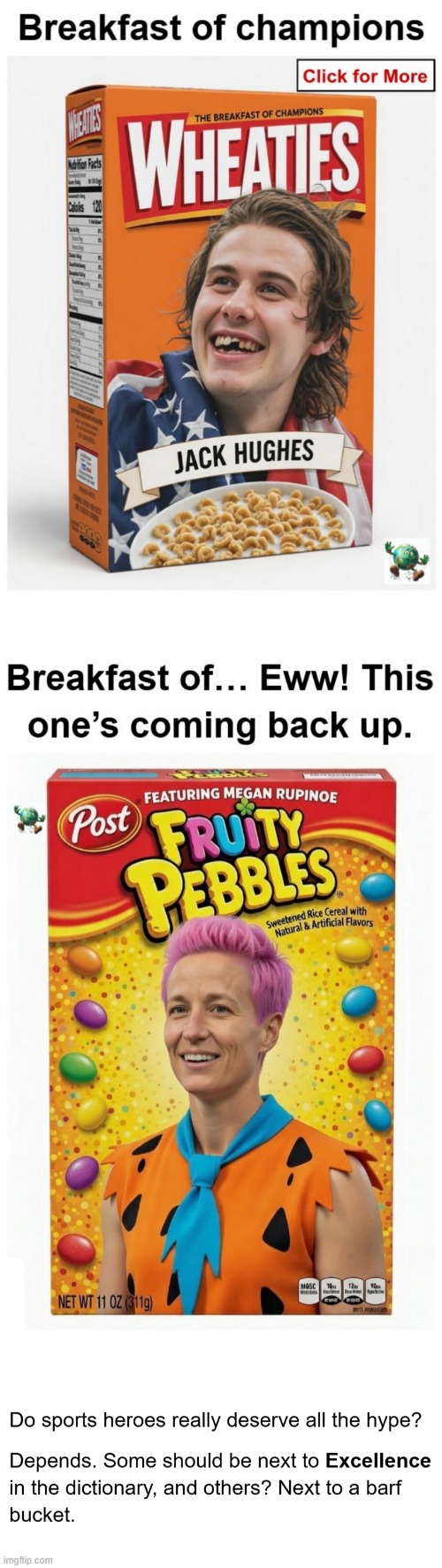 Do sports heroes really deserve all the hype? | image tagged in maga,conservative,sports | made w/ Imgflip meme maker