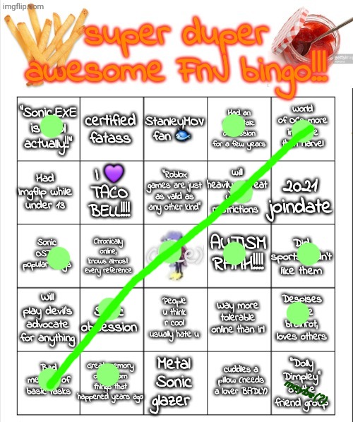 Yeaaaa (i think they're trying to tell me something.. ->-) | maybe(?) | image tagged in autistic idiot bingo | made w/ Imgflip meme maker