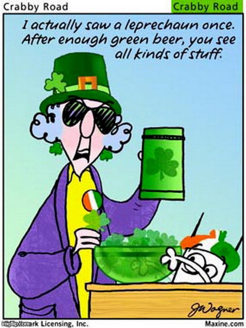 Happy St. Patrick's Day, everybody! | image tagged in beer,green,green beer,leprechaun,st patrick's day,happy st patrick's day | made w/ Imgflip meme maker