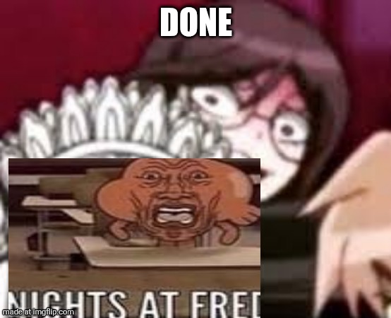 Toko stare | DONE | image tagged in toko stare | made w/ Imgflip meme maker