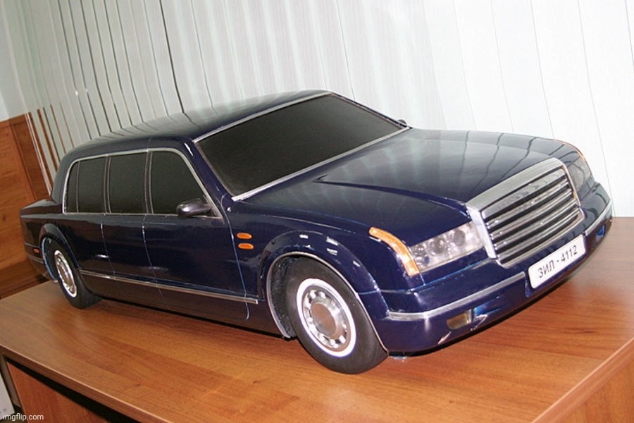 ZIL 4112 Layout Prototype 1:5 Scale | image tagged in zil 4112 prototype 1 5 scale,soviet russia | made w/ Imgflip meme maker