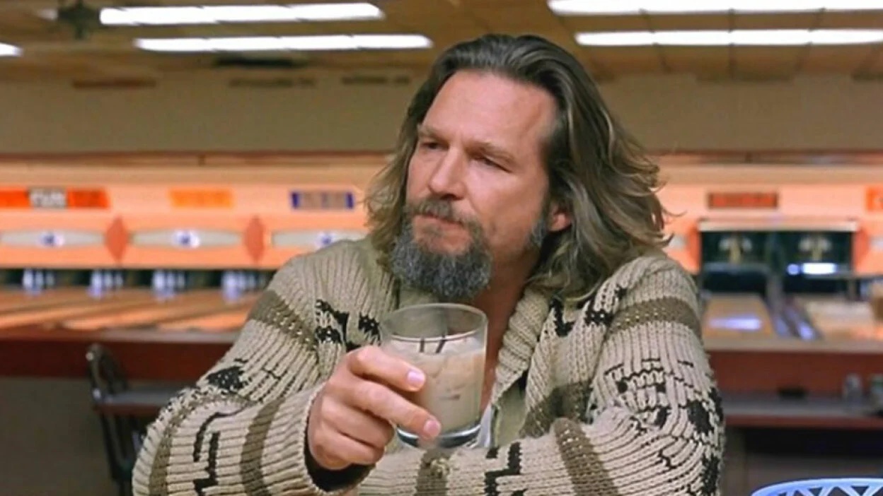 The Dude at the Bar Blank Meme Template