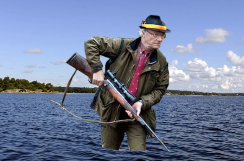 Swedish king Blank Meme Template