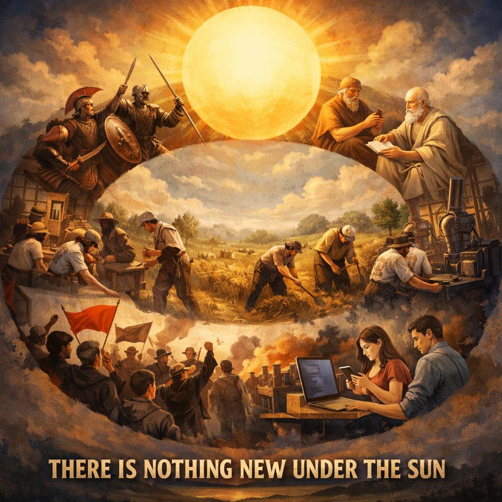 What is the proverb [Eccl 1:9] "there is nothing new under the s Blank Meme Template