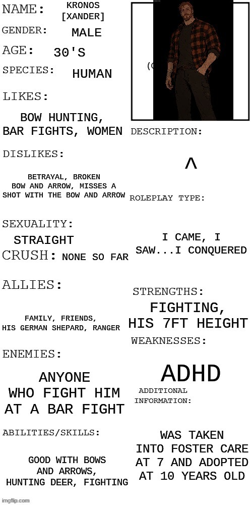 my OC | made w/ Imgflip meme maker