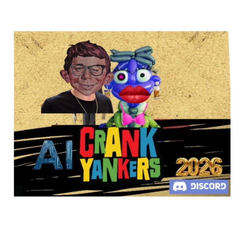 AI Crank Yankers Blank Meme Template