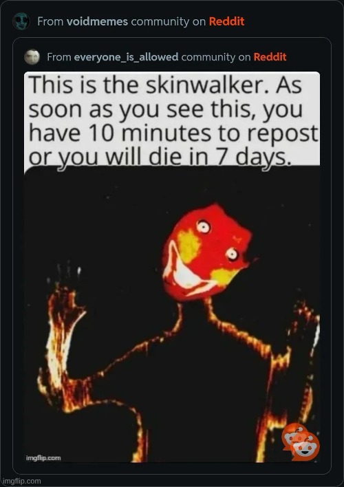 repost or die Blank Meme Template