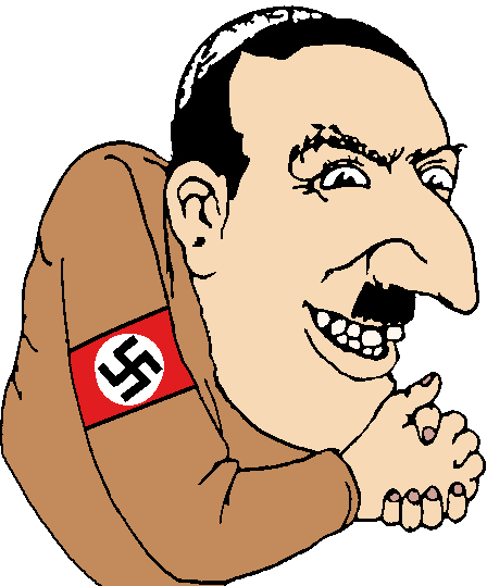 Happy Merchant Hitler Meme Template