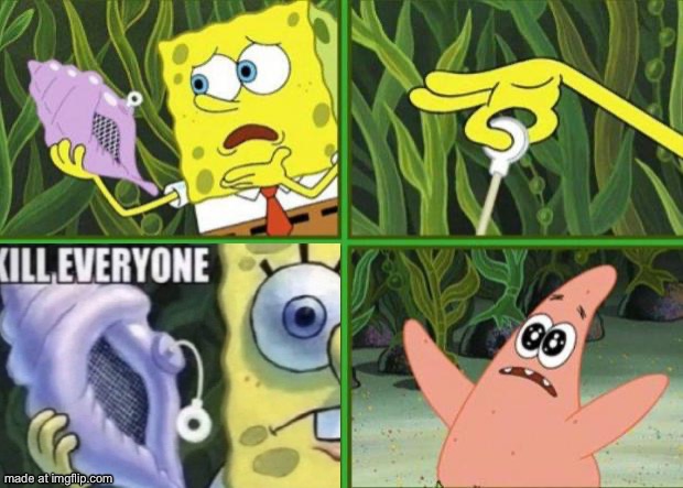 Magic Conch | image tagged in magic conch | made w/ Imgflip meme maker