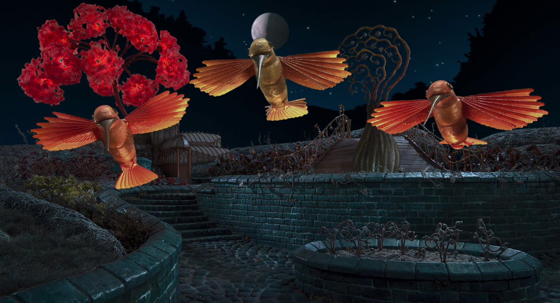 The Birds (Coraline) Blank Meme Template