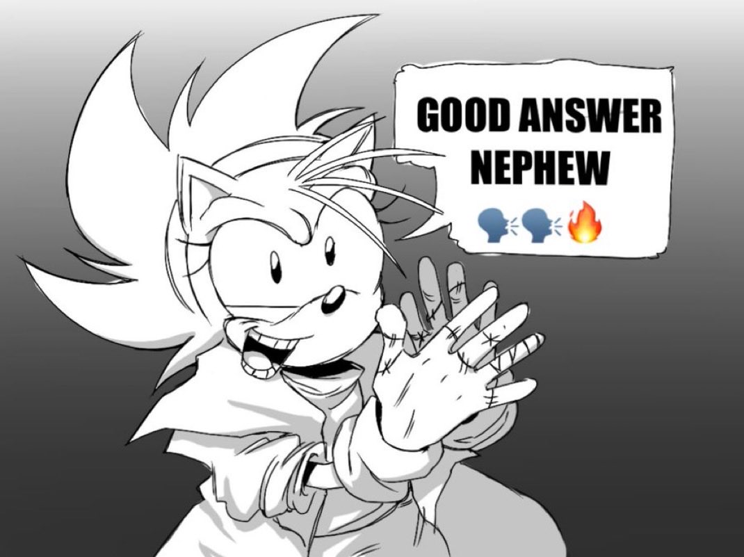 Good answer nephew Blank Meme Template