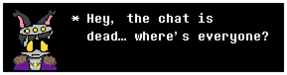 Hey, the chat is dead… Blank Meme Template