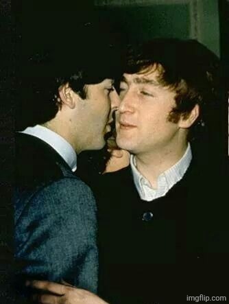 Paul McCartney & John Lennon | made w/ Imgflip meme maker