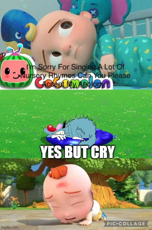 and here is my take on ruining this.... | YES BUT CRY | image tagged in ruin this fill in meme ig | made w/ Imgflip meme maker