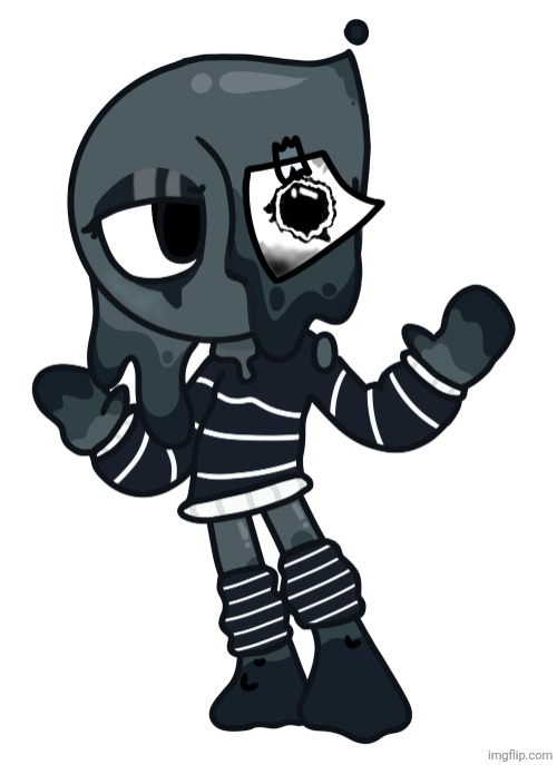 Dandy's World OC (Blot Jr as a toon) | image tagged in dandy's world,dandy,art,digital art | made w/ Imgflip meme maker