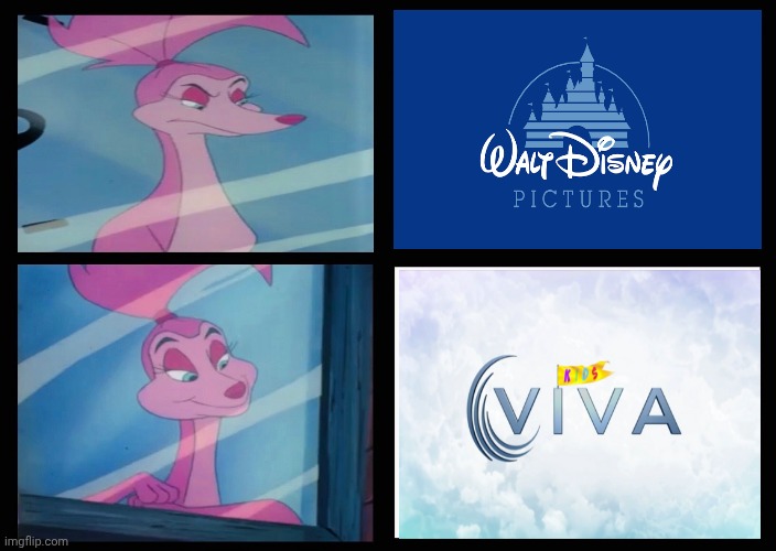 Annabelle Likes Viva Kids Better Then Disney | image tagged in disney,all dogs go to heaven,vivia | made w/ Imgflip meme maker