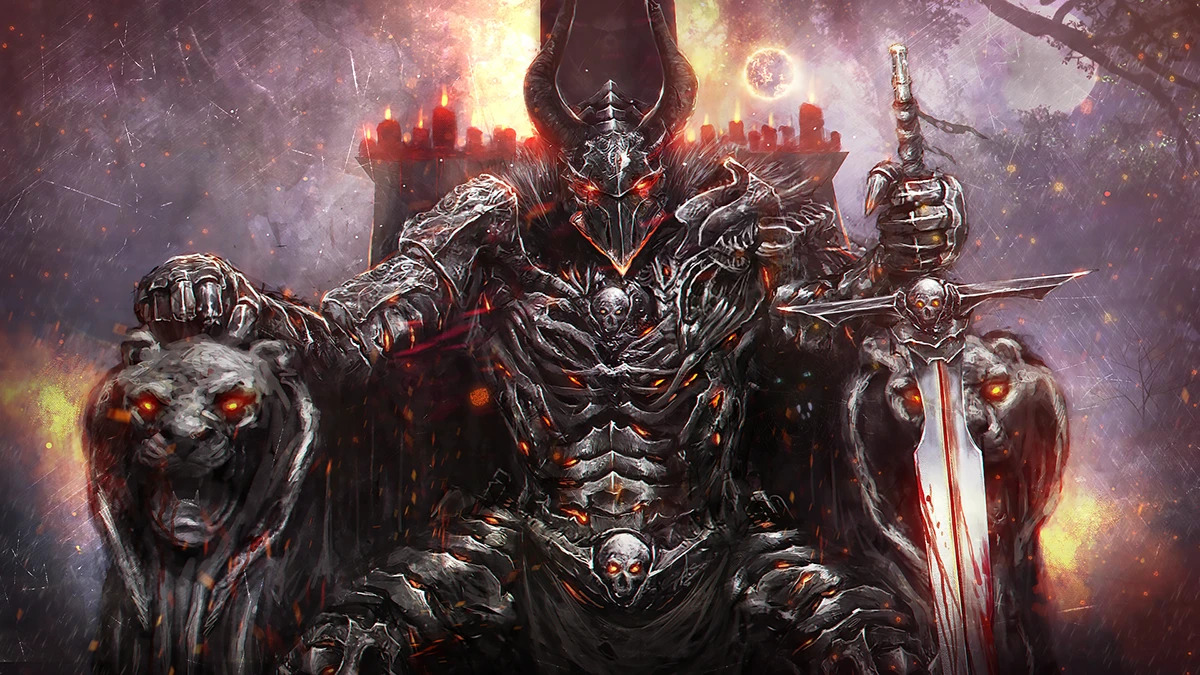 badass throne Blank Meme Template