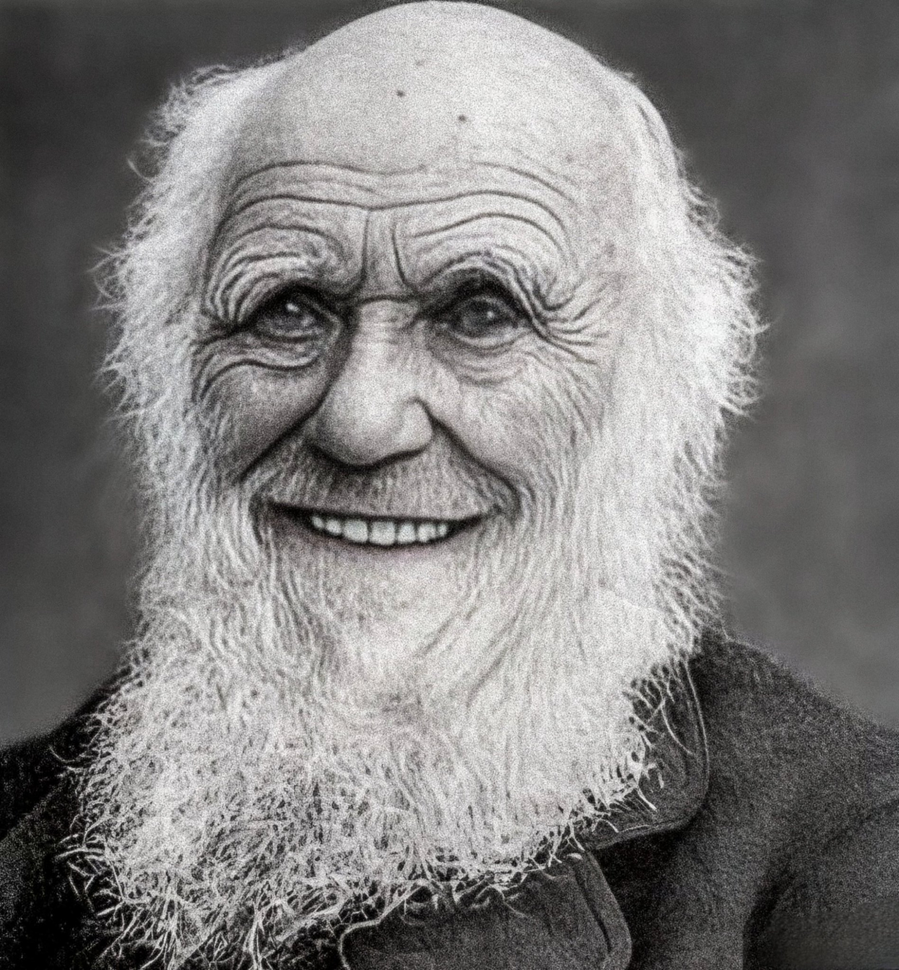 Darwin smiles Blank Meme Template