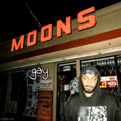 moons offline temp | gay | image tagged in moons offline temp | made w/ Imgflip meme maker