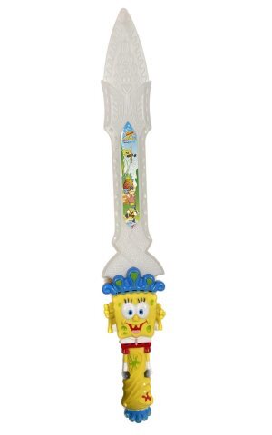 SpongeBob Sword Knock Off Toys Blank Meme Template