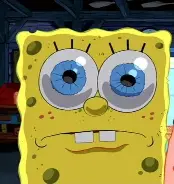 Spongebob Stares at you Blank Meme Template