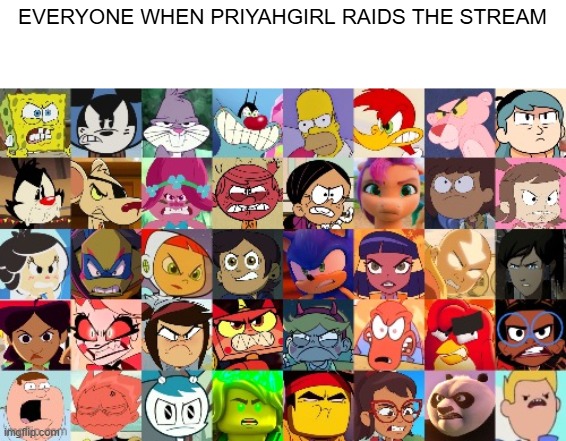 I mean i ain't lying | EVERYONE WHEN PRIYAHGIRL RAIDS THE STREAM | image tagged in why so serious | made w/ Imgflip meme maker