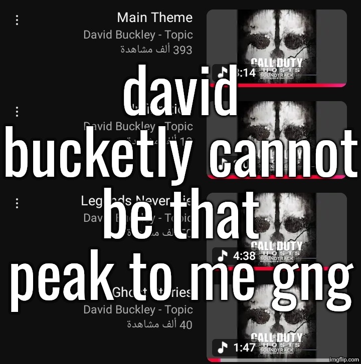 david bucketly cannot be that peak to me gng | made w/ Imgflip meme maker
