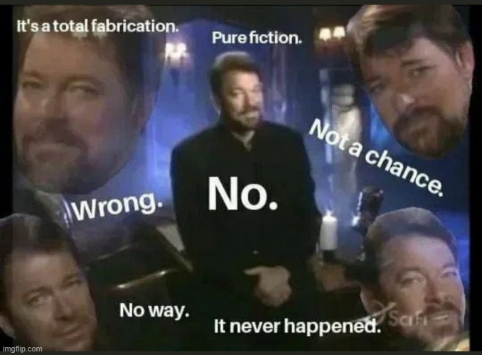 It's fiction, it never happened, wrong, we made it up | image tagged in it's fiction it never happened wrong we made it up | made w/ Imgflip meme maker