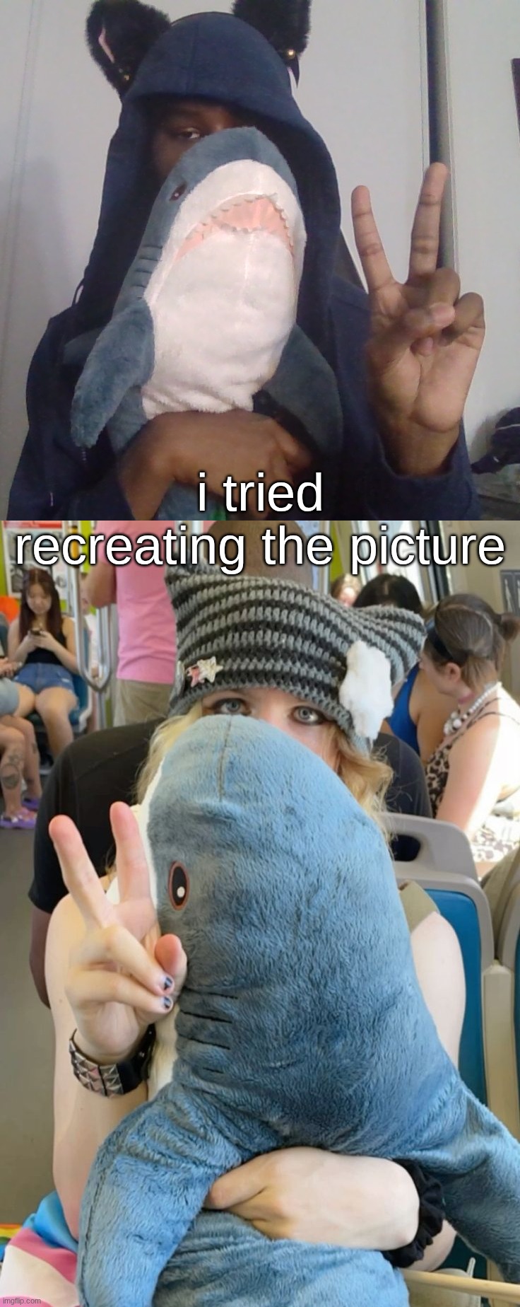 issbrokie | i tried recreating the picture | made w/ Imgflip meme maker