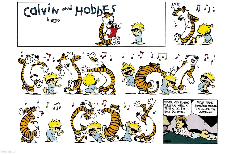 image tagged in calvin and hobbes,comics | made w/ Imgflip meme maker