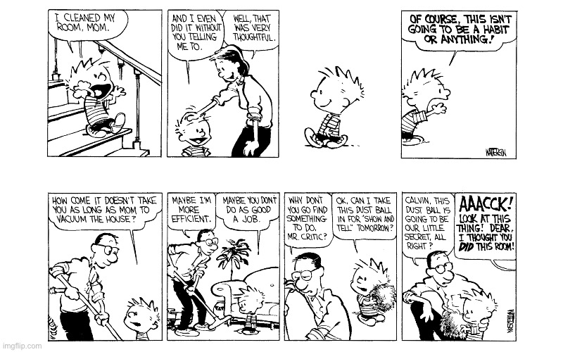 image tagged in calvin and hobbes,comics | made w/ Imgflip meme maker