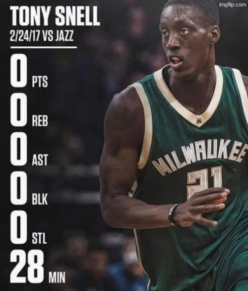 tony snell 0-0-0-0-0-28 | image tagged in tony snell 0-0-0-0-0-28 | made w/ Imgflip meme maker