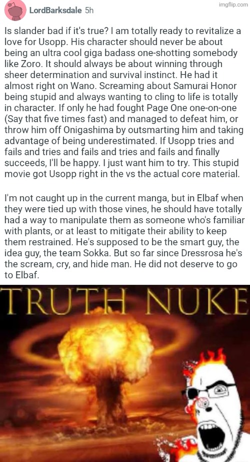 image tagged in memes,truth,nukes | made w/ Imgflip meme maker