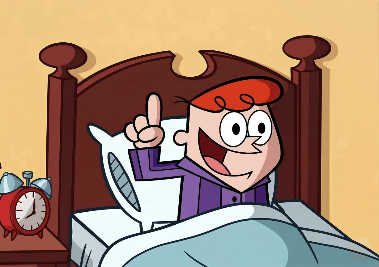 Dexter what a fine day Blank Meme Template