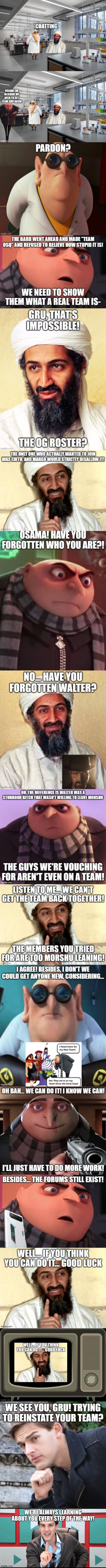 Team OSQ is onto you! | made w/ Imgflip meme maker