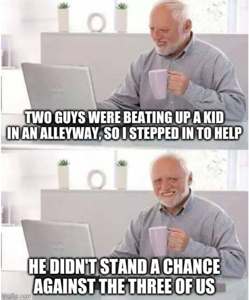 image tagged in beat up,jumped,kid,dark humor,repost,cooi | made w/ Imgflip meme maker
