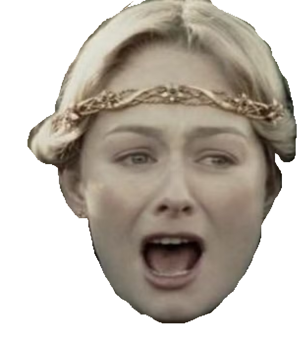 Eowyn sings Blank Meme Template