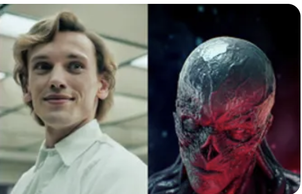 High Quality Vecna & Henry Creel Blank Meme Template