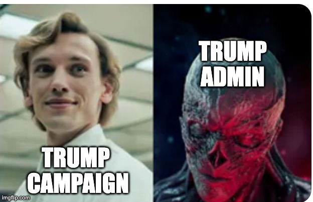Vecna & Henry Creel | TRUMP
ADMIN; TRUMP 
CAMPAIGN | image tagged in vecna henry creel | made w/ Imgflip meme maker
