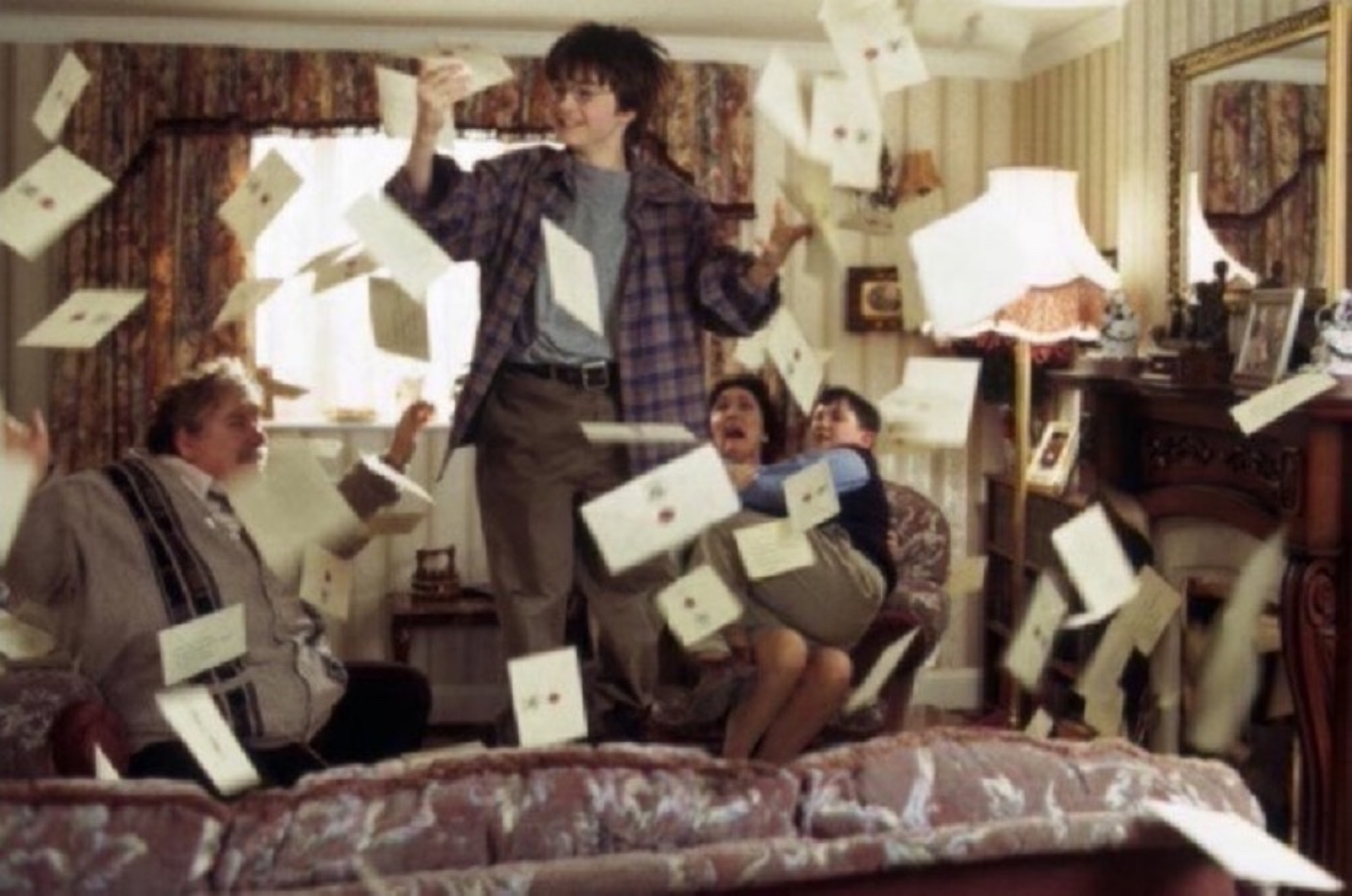 Harry Can't Catch A Letter Blank Meme Template