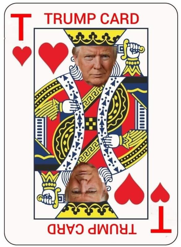 Trump Card Blank Meme Template