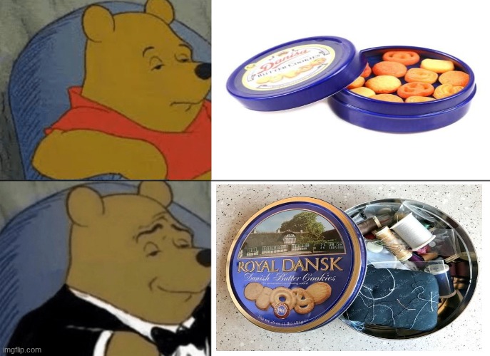 Grandma's method | image tagged in memes,tuxedo winnie the pooh | made w/ Imgflip meme maker
